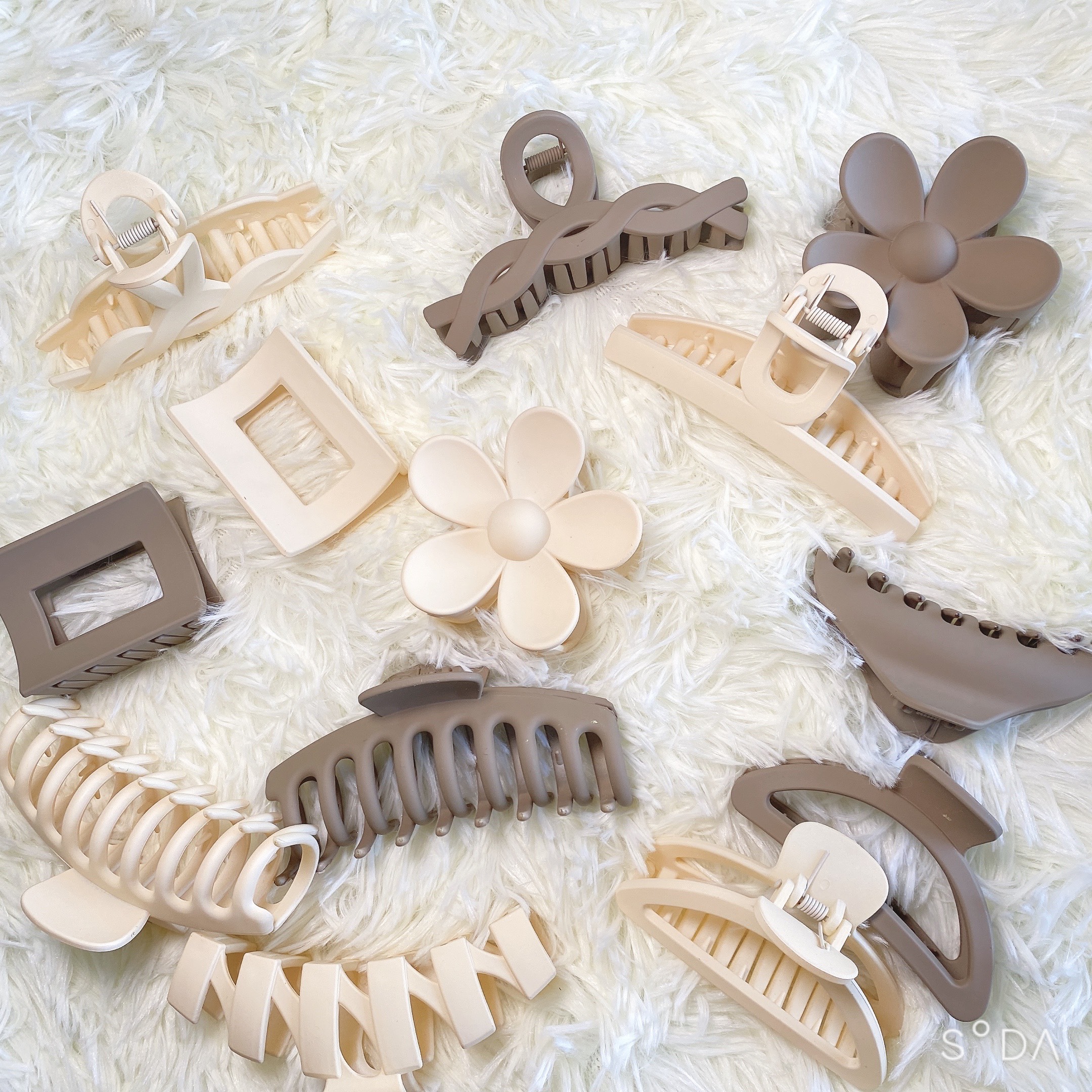 Set kẹp tóc tự làm