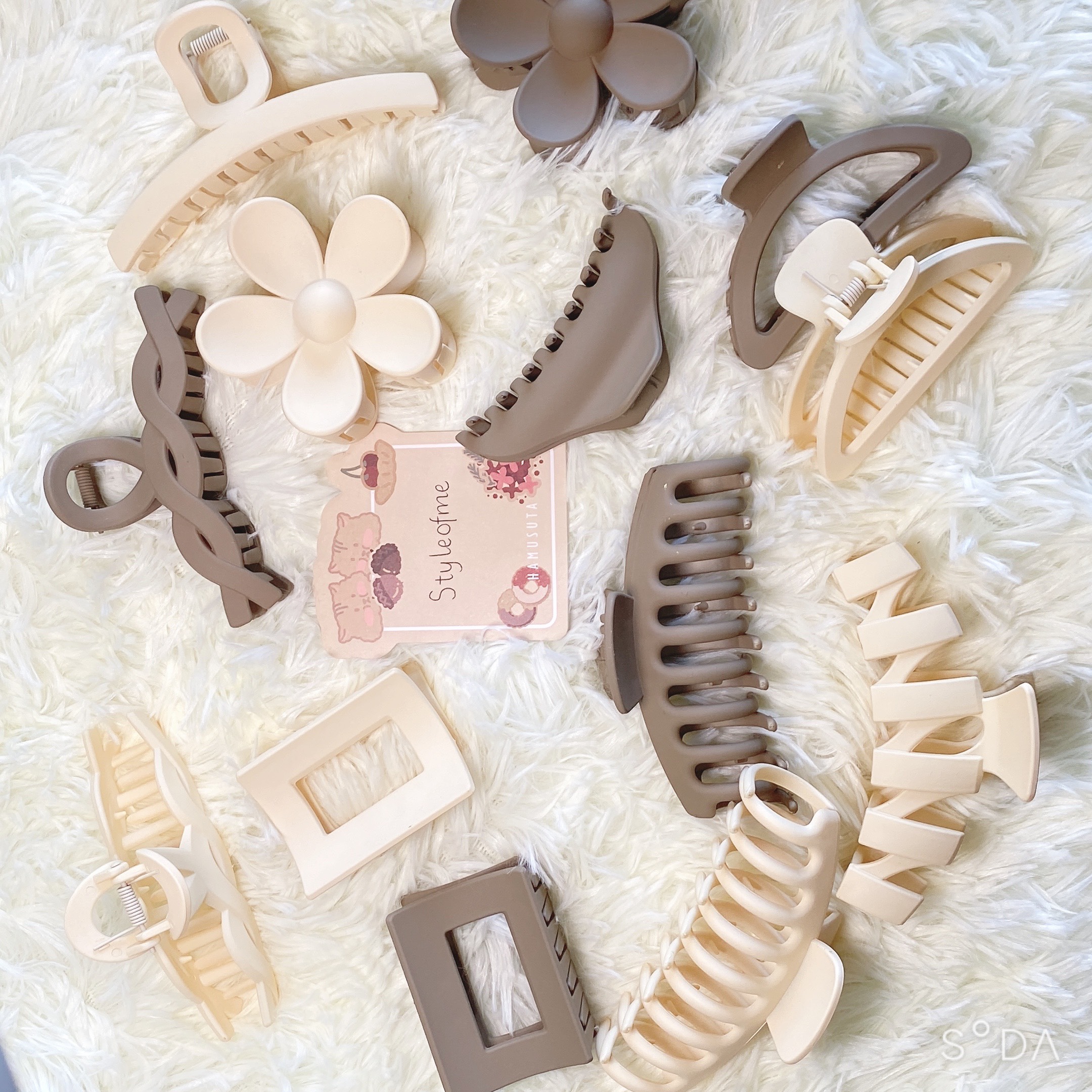 Set kẹp tóc tự làm